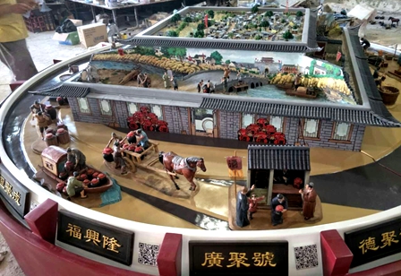 衡水老白干《十八酒坊沙盘》